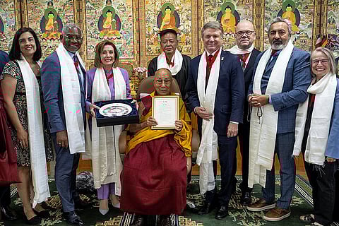 Dalai Lama meets US Congressional delegation